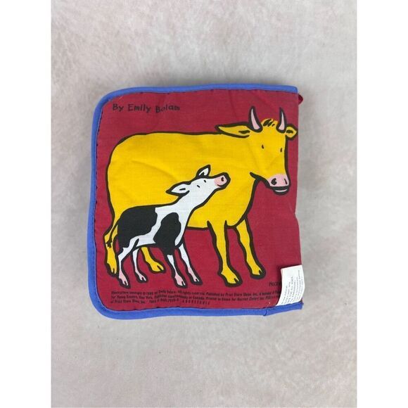 Vtg Peek-A-Boo Baby Vintage Baby Soft Book By Emily Bolam Rare Hard To Find 1999 - Picture 5 of 7